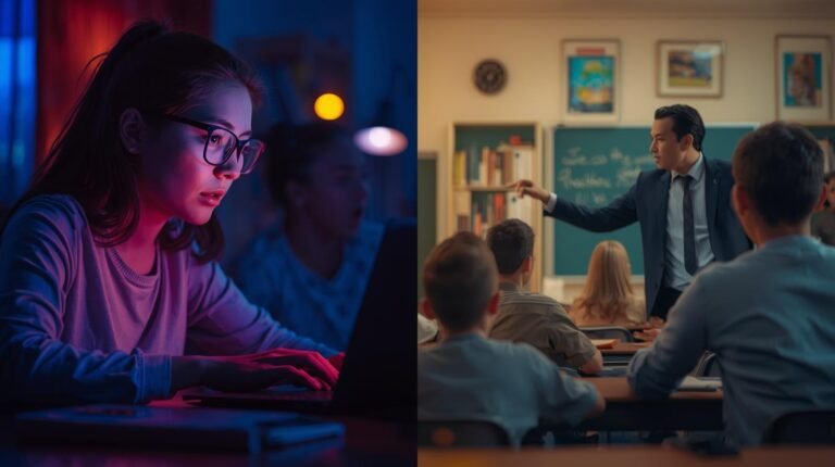 Online vs Offline Education Comparison